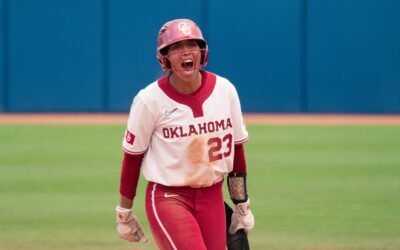 Top-ranked Sooners outlast Cardinal in nine inning WCWS battle