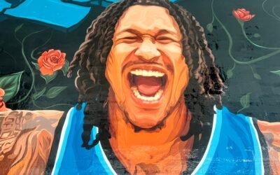 Mural of Thunder star created to inspire youth in his hometown