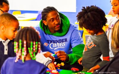 Thunder All-Star gets schooled in STEM class