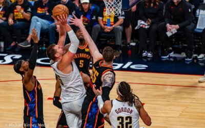 Nuggets stun Thunder in Game 1 thriller